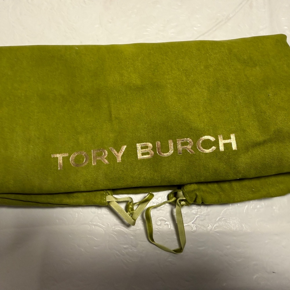 Tory Burch Large Dust Bag (for large bag )green velour